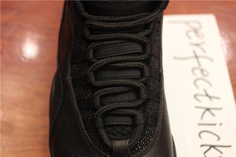 Authentic Air Jordan X Ovo black best version